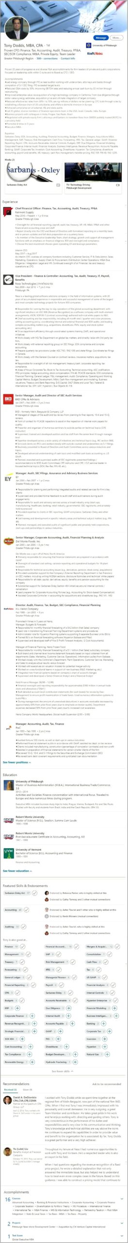 Vice President Fp&a Resume Sample