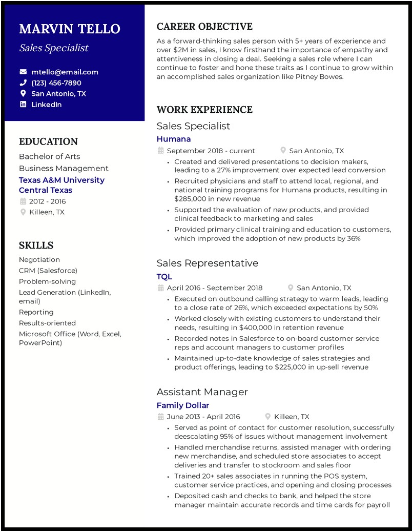 Ways To Write An Objective For A Resume