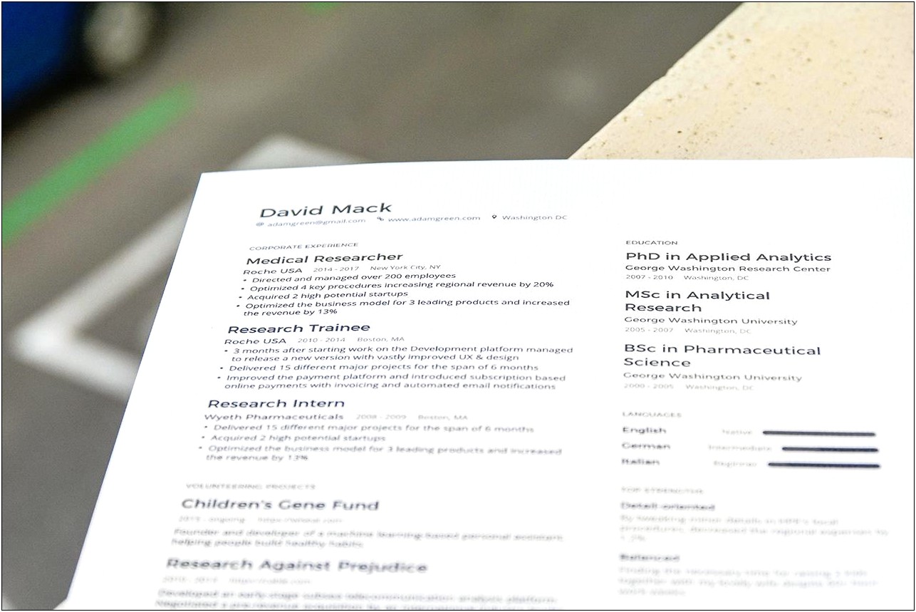 Where To Buy Good Resume Paper