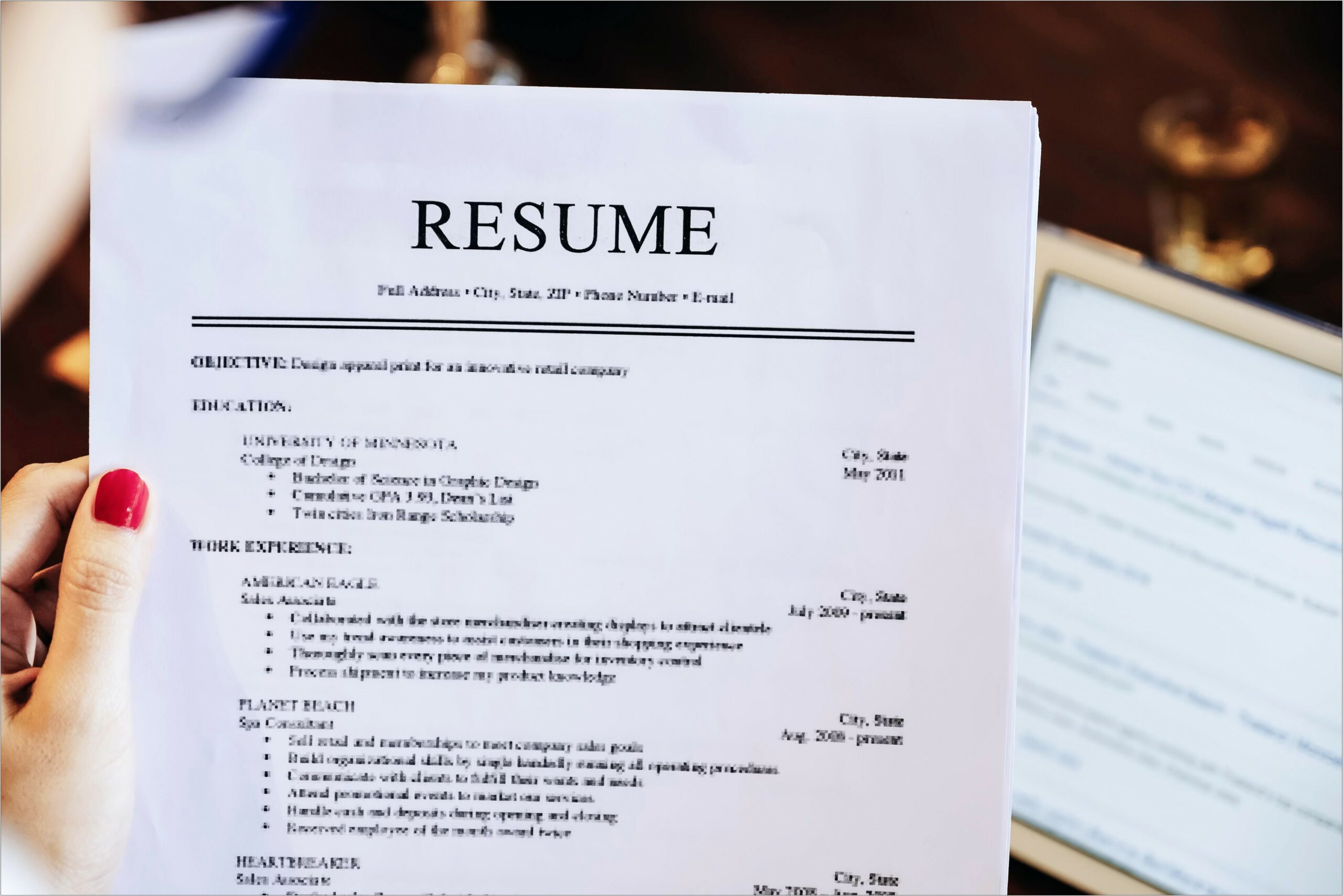 Where To List Volunteer Work On A Resume