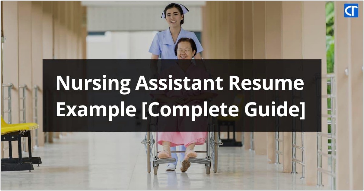 Where To Put Cna Certification On Resume Florida
