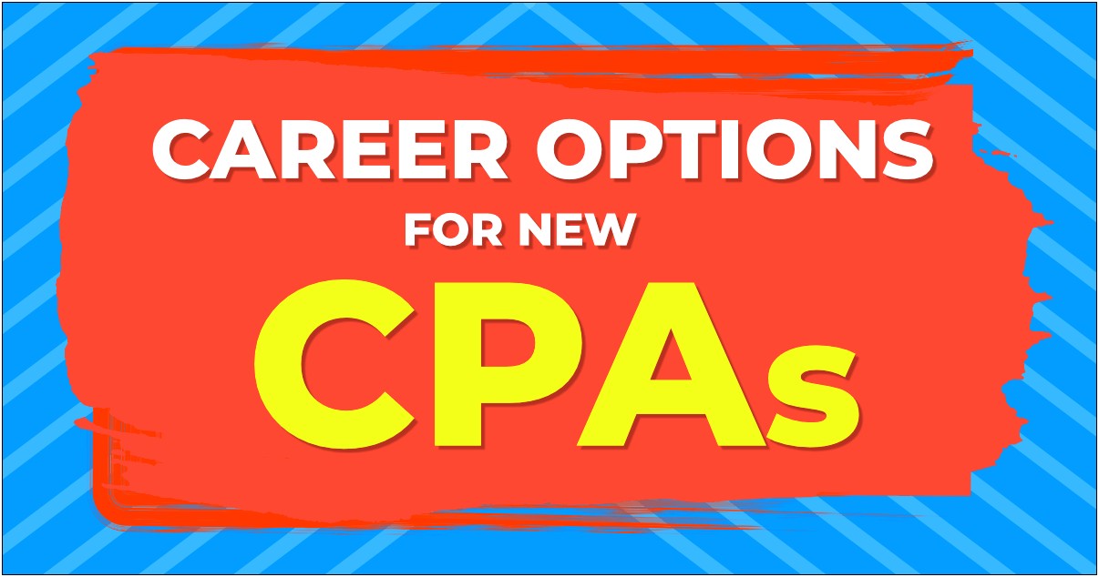 Where To Put On Resume Passing Cpa Exams