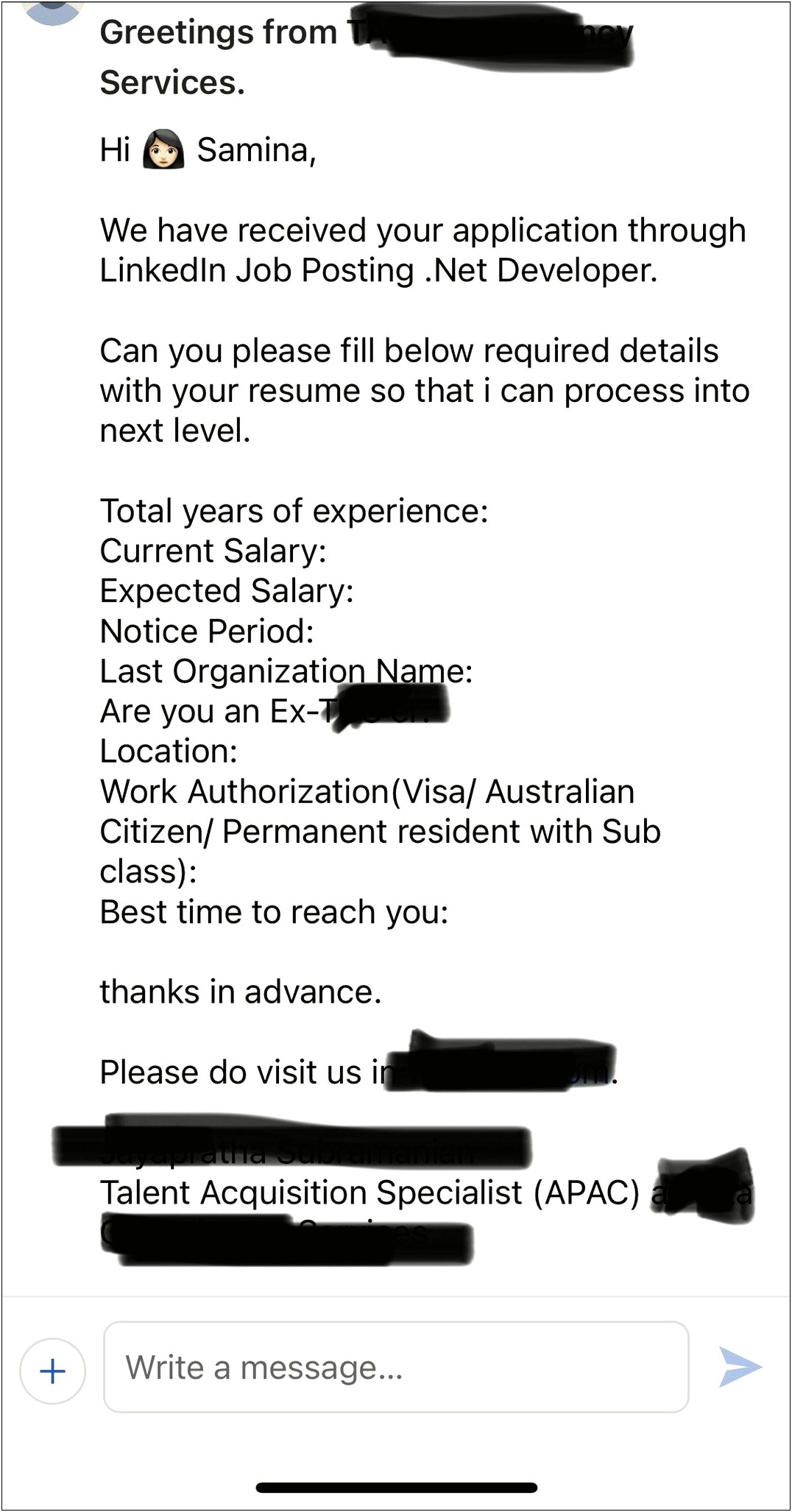 Where To Put Permanent Resident On Resume