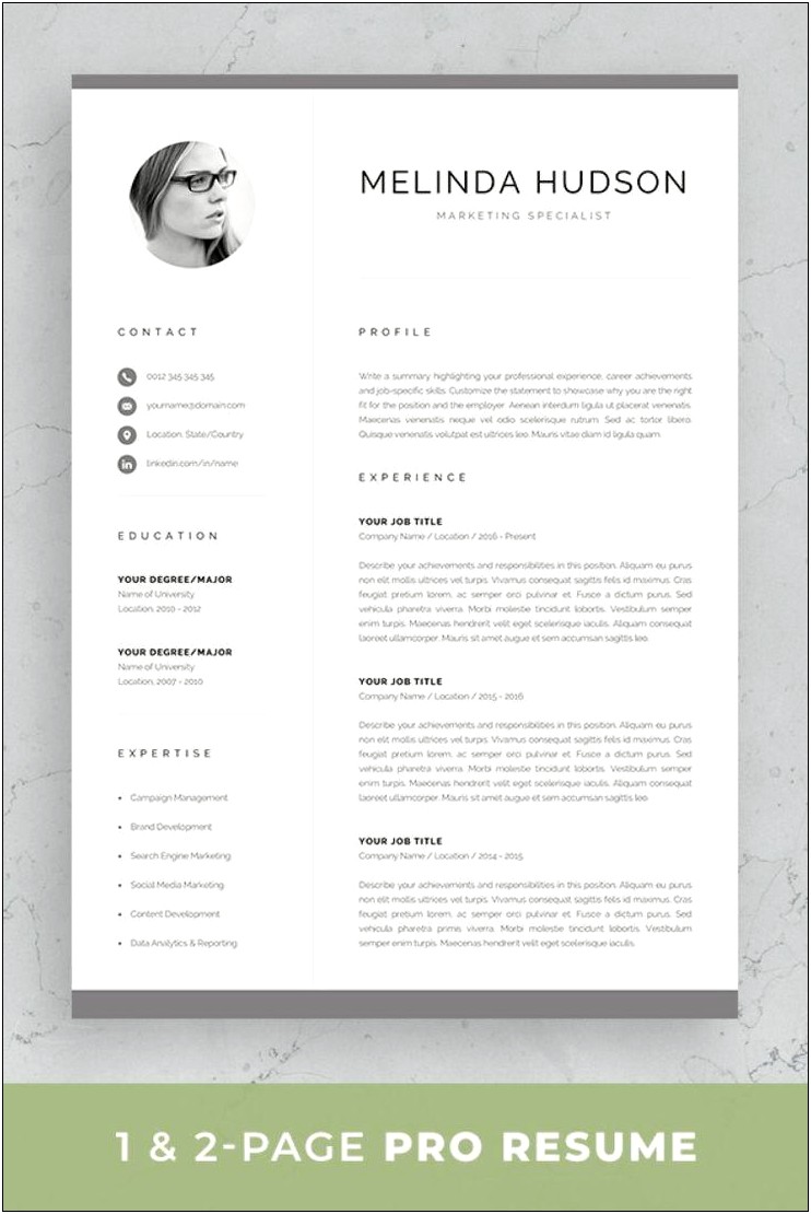 Where To Put Professional Presentation In A Resume