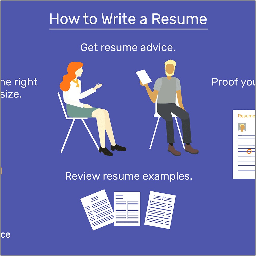 Who To Write Up A Job Resume