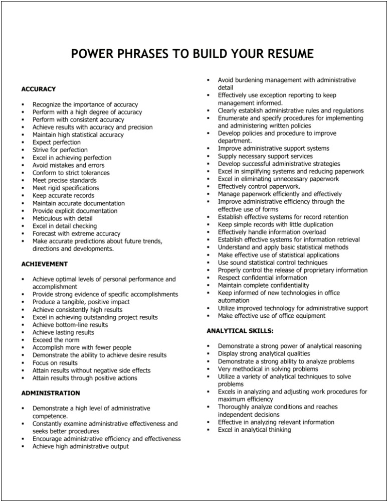 Word For Obeying In Workplace Resume