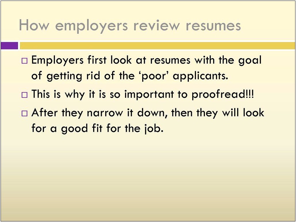 Words Employers Want To See On Resume