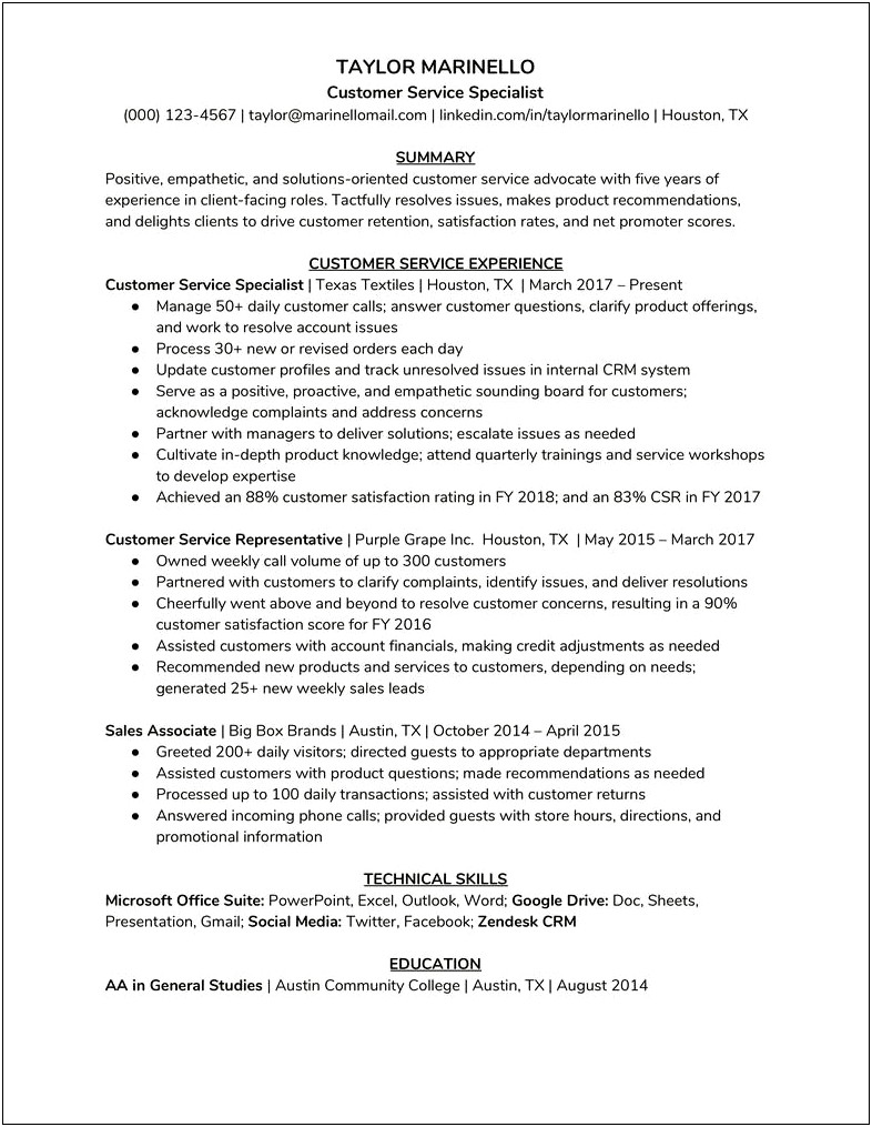 Words For Problem Solving On Resume