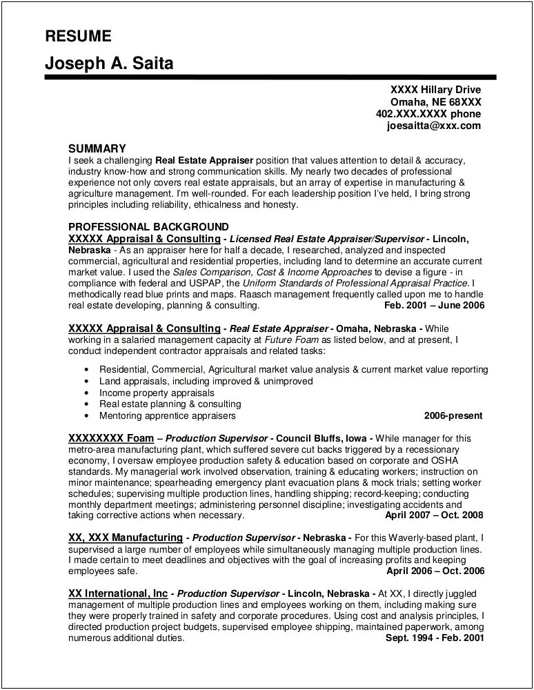 Worked For Independent Contractor On Resume