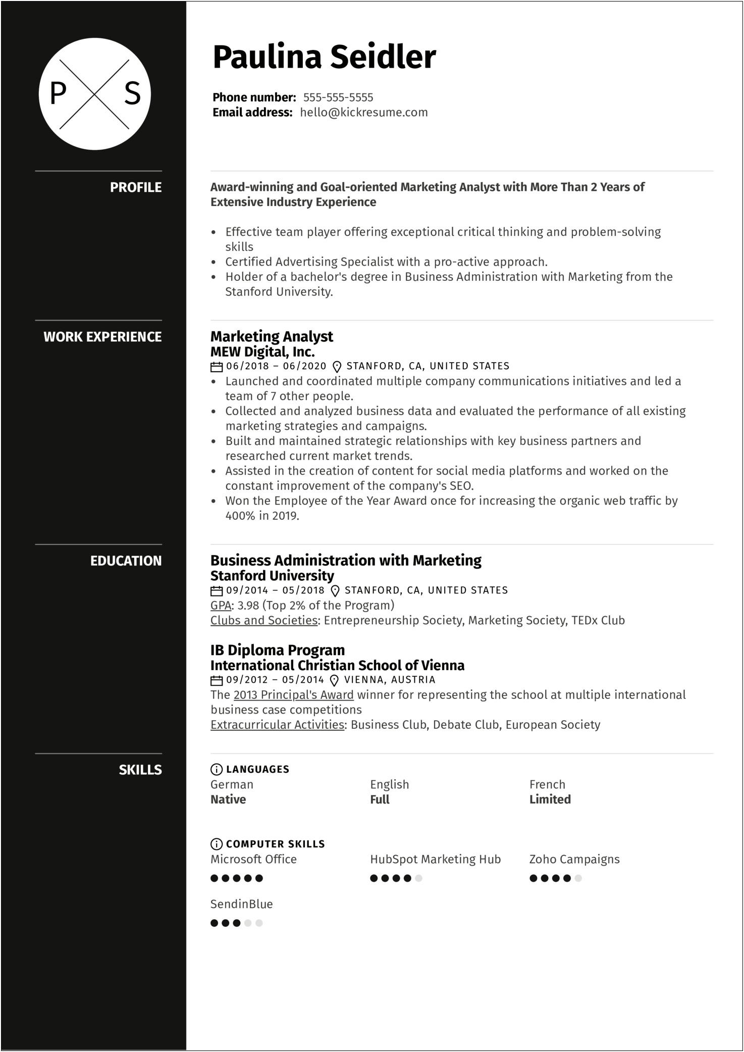 Writing A Head Line Or Summary For Resume
