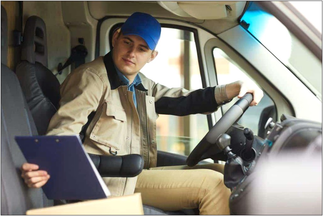 Writing Delivery Driver Job Description Resume